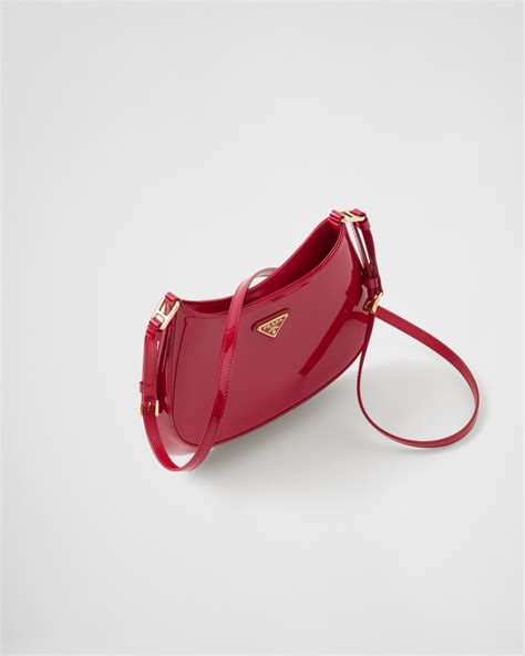 prada bag cherry|prada cleo patent leather bag.